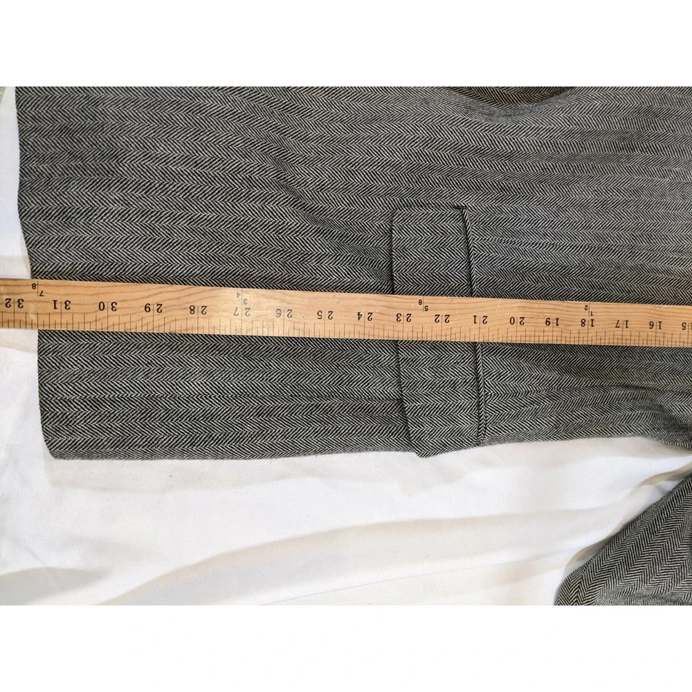 Lauren Ralph Lauren Wool Men's Jacket Blazer Chevron Two Button See Measurements